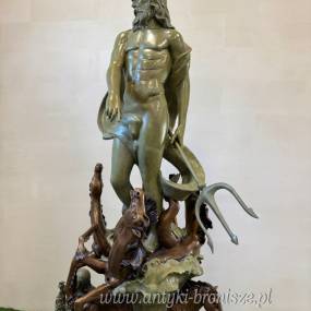NEPTUN POSEJDON FONTANNA Z BRĄZU 220 cm