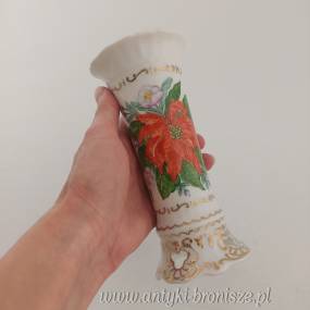 Wazonik porcelanowy ręcznie malowany Christian Seltmann 1949-1954
