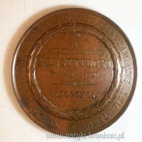 Medal pamiątkowy z okazji setnej rocznicy uchwalenia Konstytucji 3 Maja