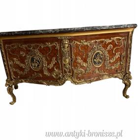 MASYWNA POSTACIOWA  komoda -bufet w stylu barokowym