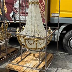 ŻYRANDOL PAŁACOWY -OGROMNA kryształowa lampa