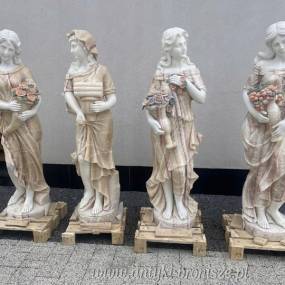 MARMUROWE FIGURY 4 pory roku H 135 cm kobiety