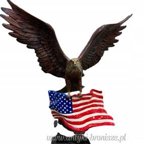 AMERYKAŃSKI ORZEŁ Z BRĄZU usa duży 88 cm
