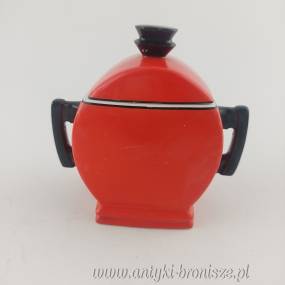 Cukiernica porcelanowa Ćmielów wzór płaski