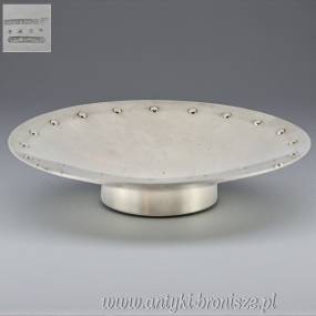 Patera okrągła na nóżce Bedford Plate Anglia lata 30te  Wyprzedaż