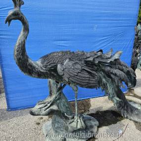 Rzeźba Pawia z brązu – Ikona luksusu XX wieku.