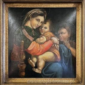 Obraz „Madonna na krześle”