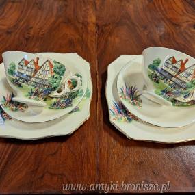 Zestaw sniadaniowy Royal Winton Made in England - poz. 2055