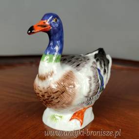 Kaczka sygnowana Miśnia / Meissen XX wieczna