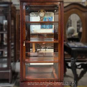 Mahoniowa serwantka w stylu biedermeier – Niemcy, XX wiek